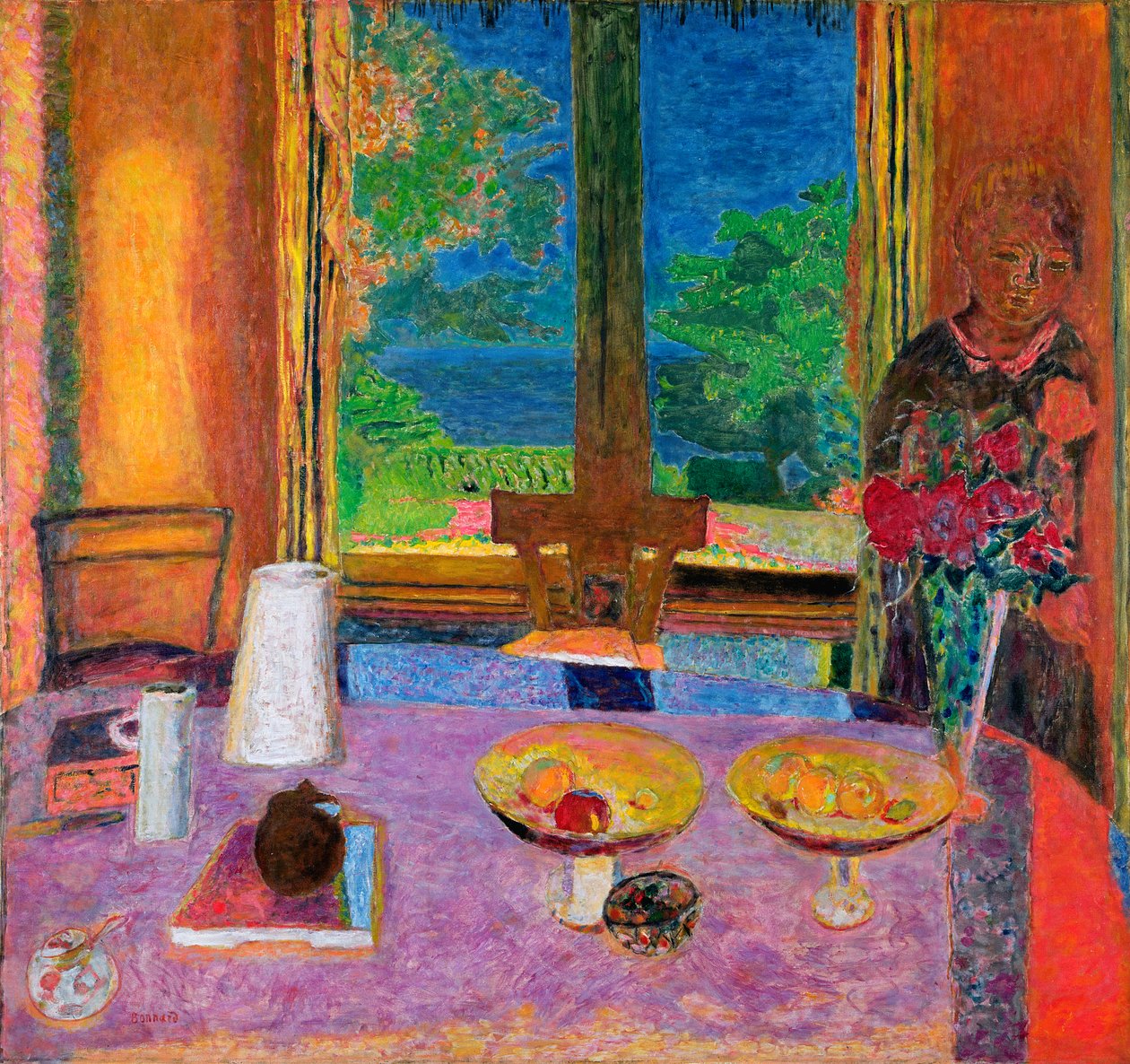 Salle à manger sur le jardin, 1934-35 - Pierre Bonnard