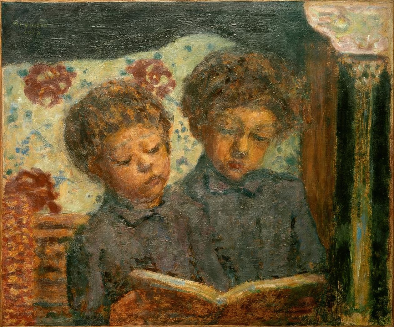 Enfants lisant (Charles et Jean Terrasse) - Pierre Bonnard