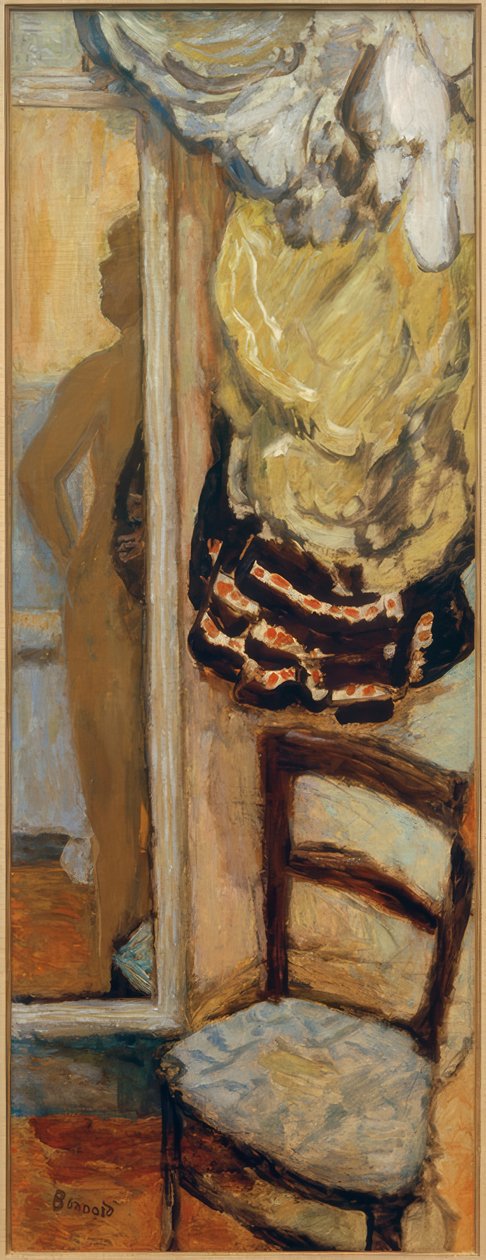 Nu féminin dans le miroir - Pierre Bonnard