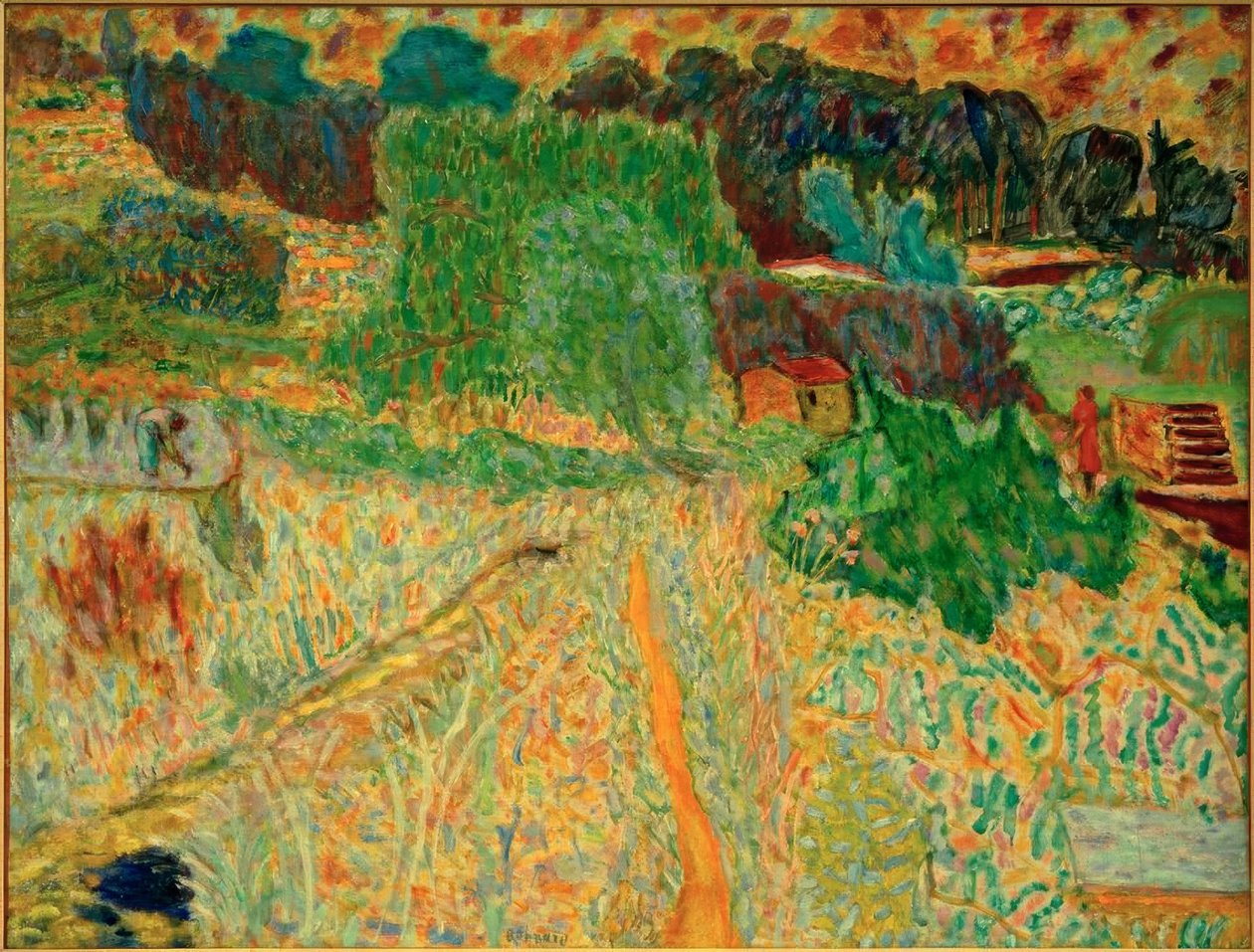 Grand paysage du Midi (Le Cannet) - Pierre Bonnard
