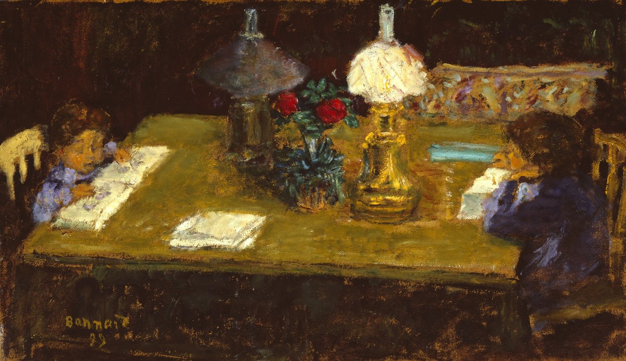 Intérieur : Les enfants Terrasse - Pierre Bonnard