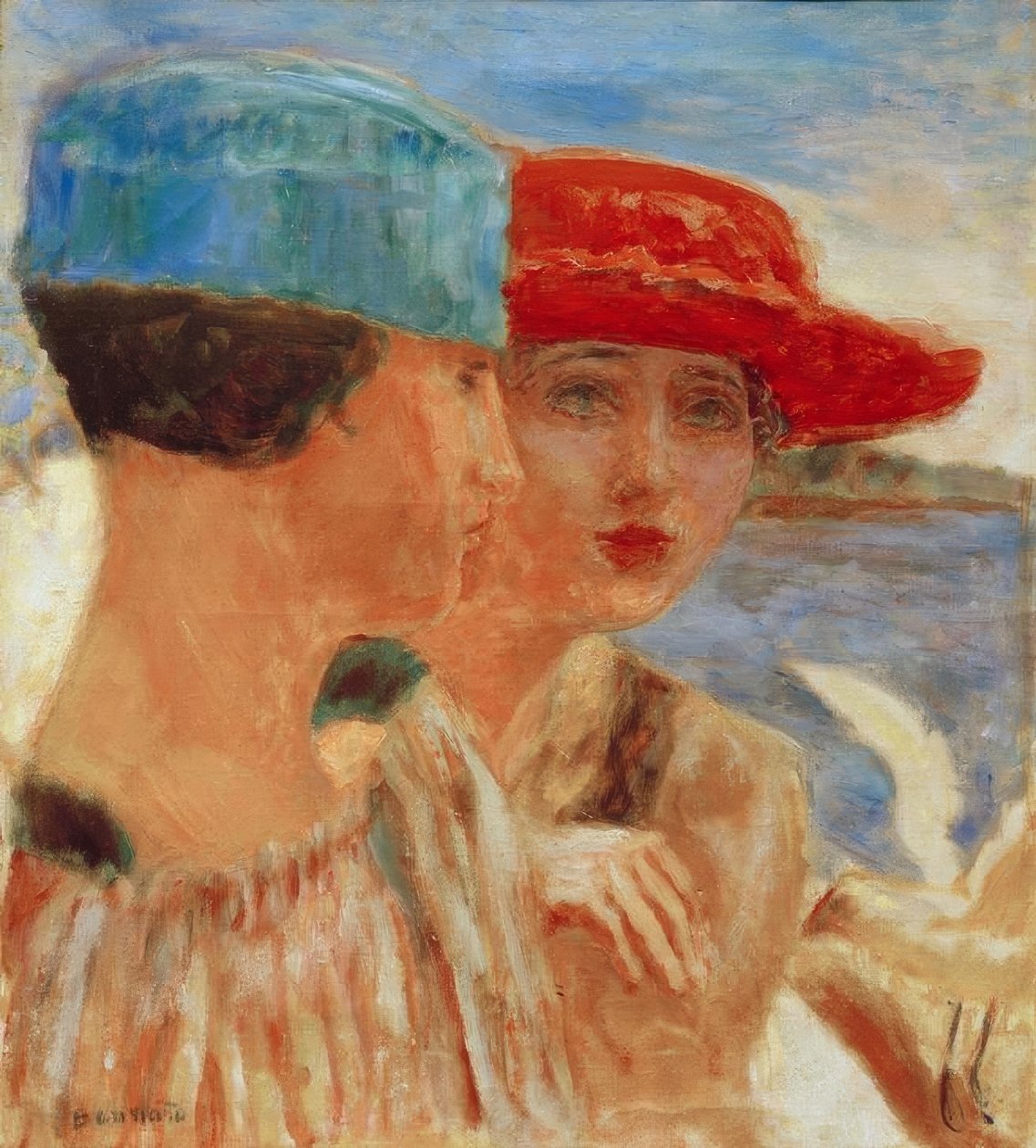 Jeunes filles à la mouette - Pierre Bonnard