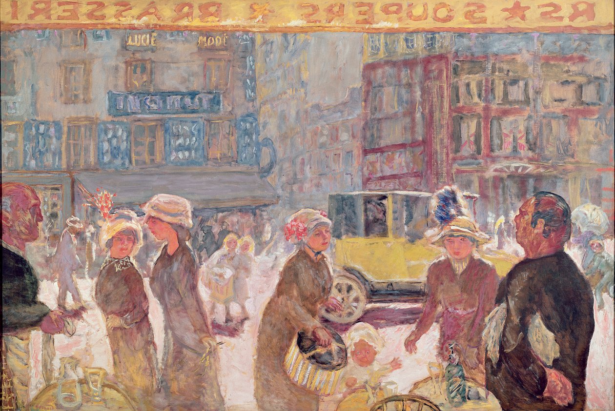 La Place Clichy, 1912 - Pierre Bonnard
