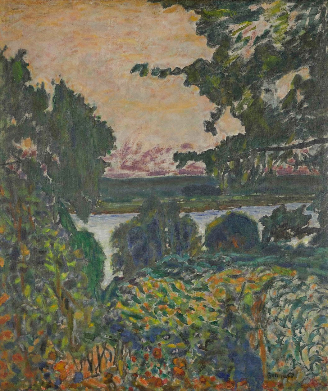La Seine à Vernon, 1915 - Pierre Bonnard