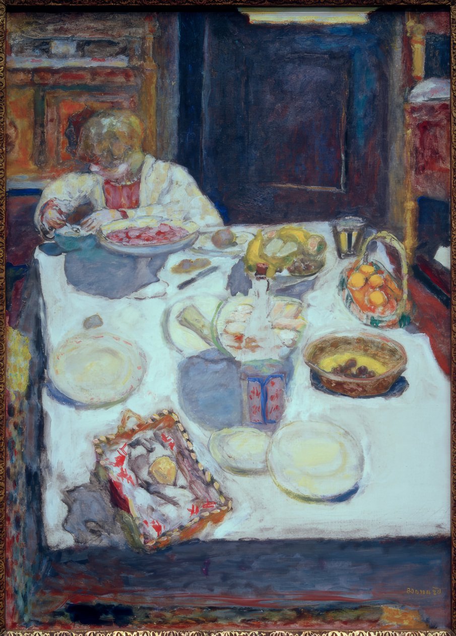 La table - Pierre Bonnard