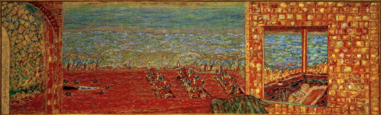 La Terrasse ensoleillée - Pierre Bonnard