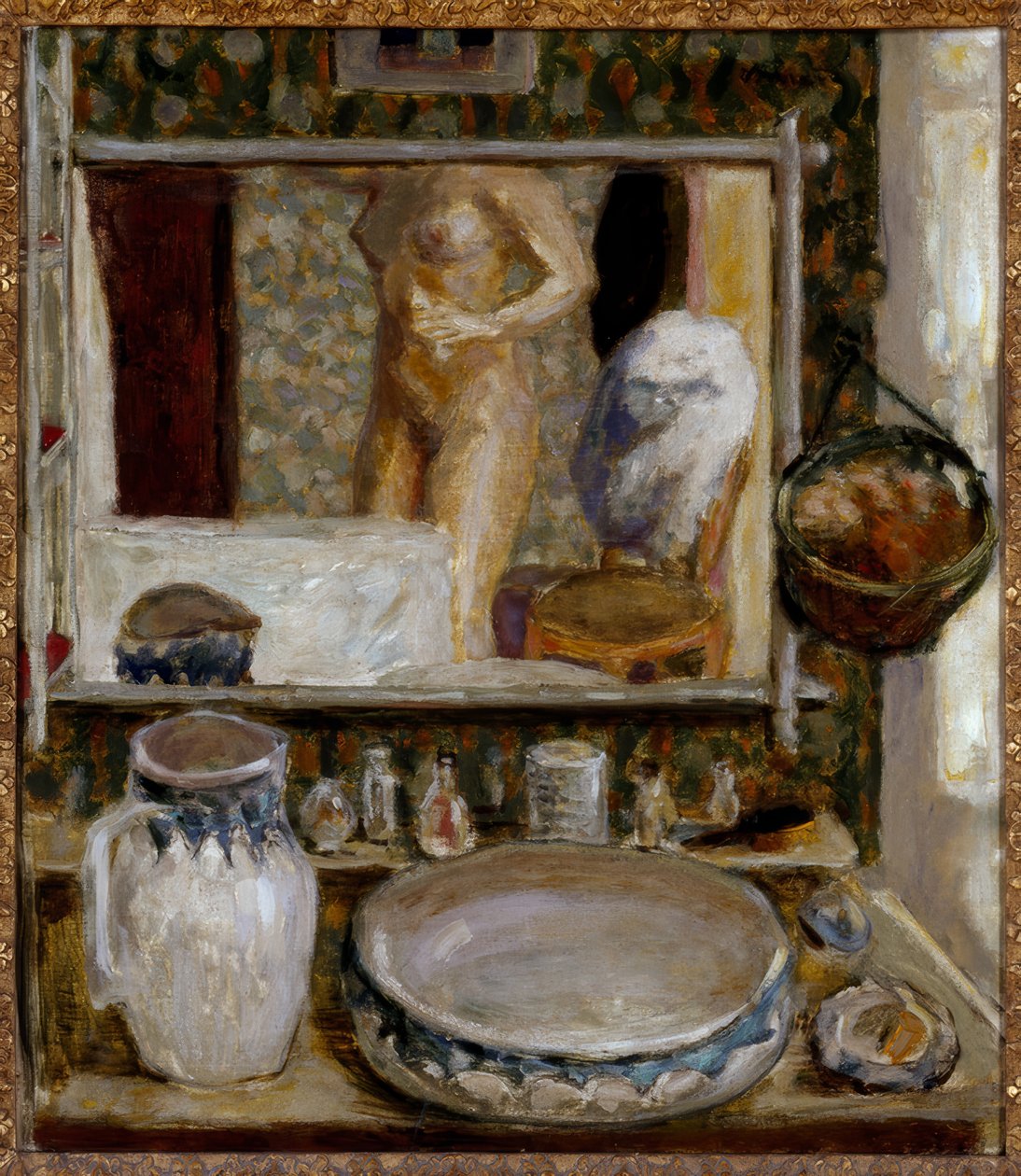 La table de toilette ou le miroir - Pierre Bonnard