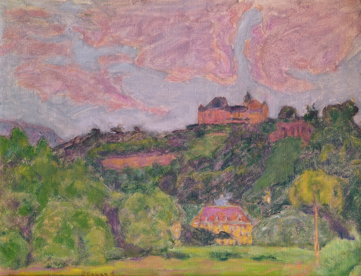 Paysage à Uriage - Pierre Bonnard
