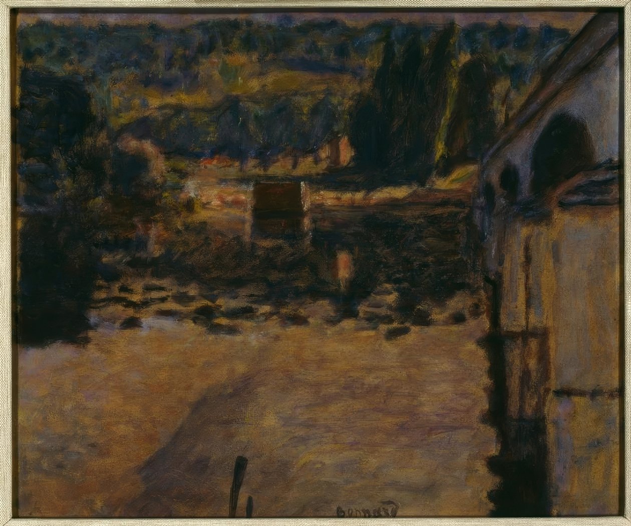 Le pont à Vernon - Pierre Bonnard