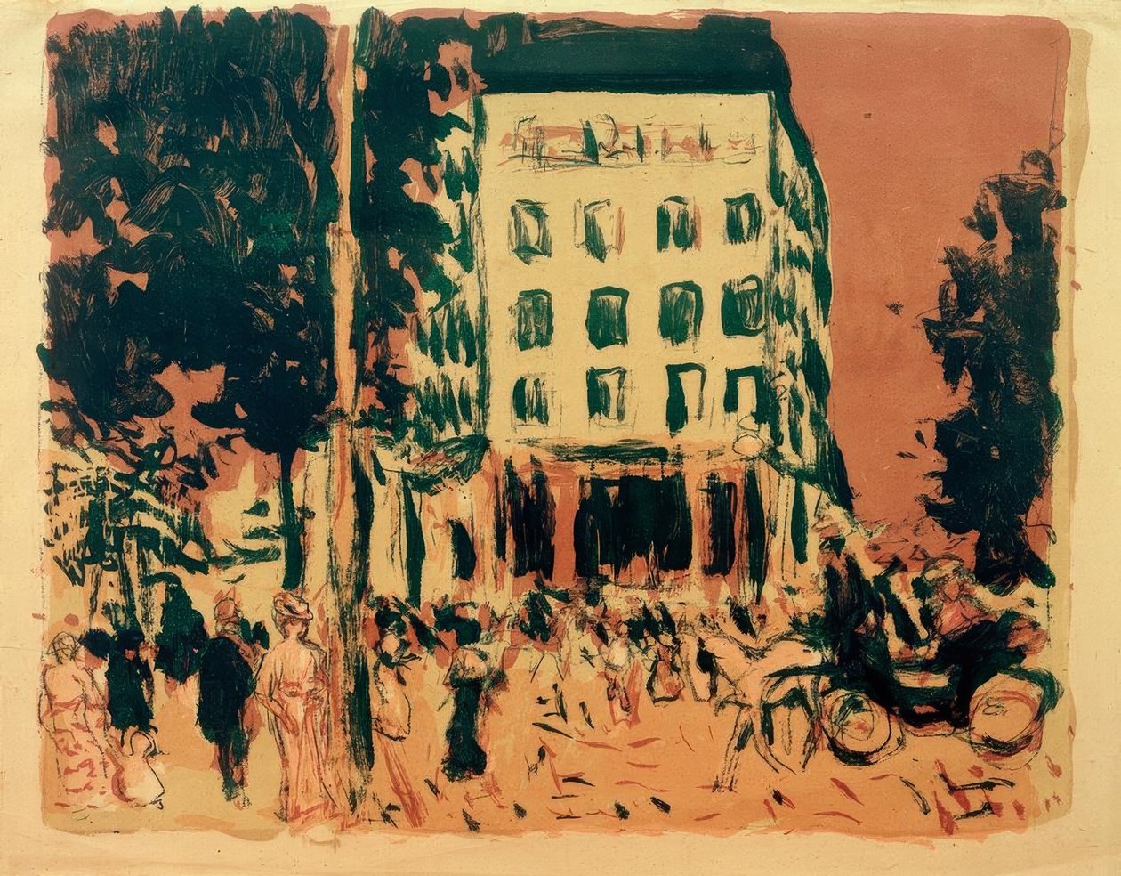 Les Boulevards - Pierre Bonnard