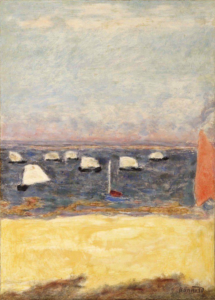 Les Voiliers, régates, vers 1932 - Pierre Bonnard
