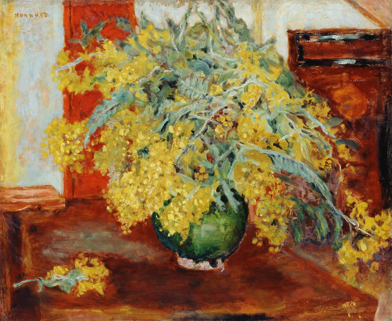 Mimosas - Pierre Bonnard