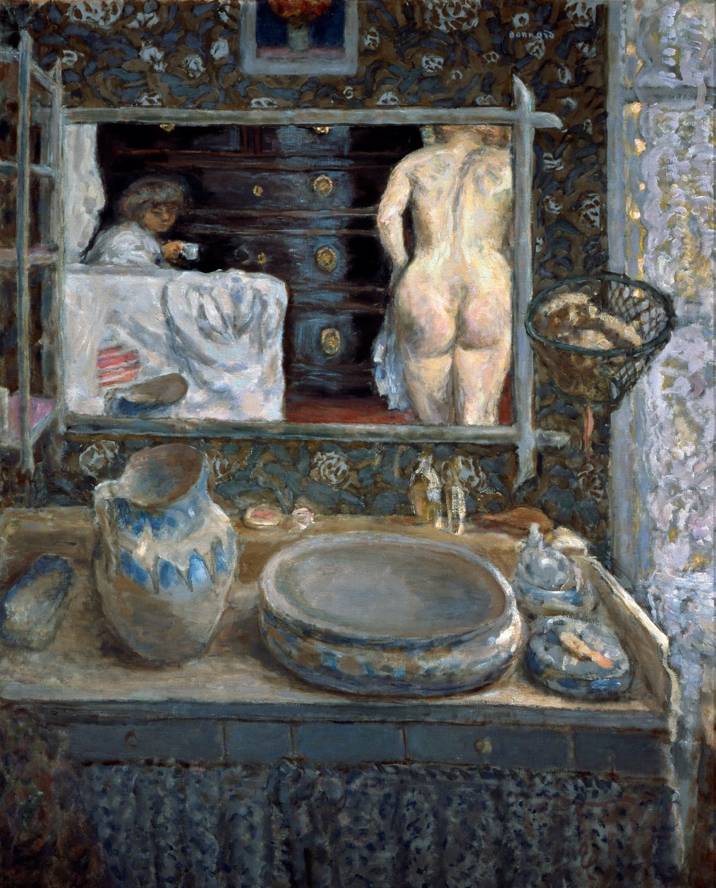 Miroir au-dessus d