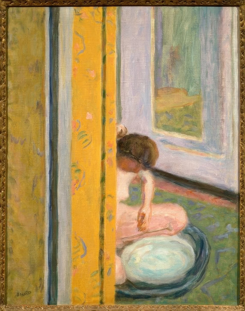 Nu au rideau jaune - Pierre Bonnard