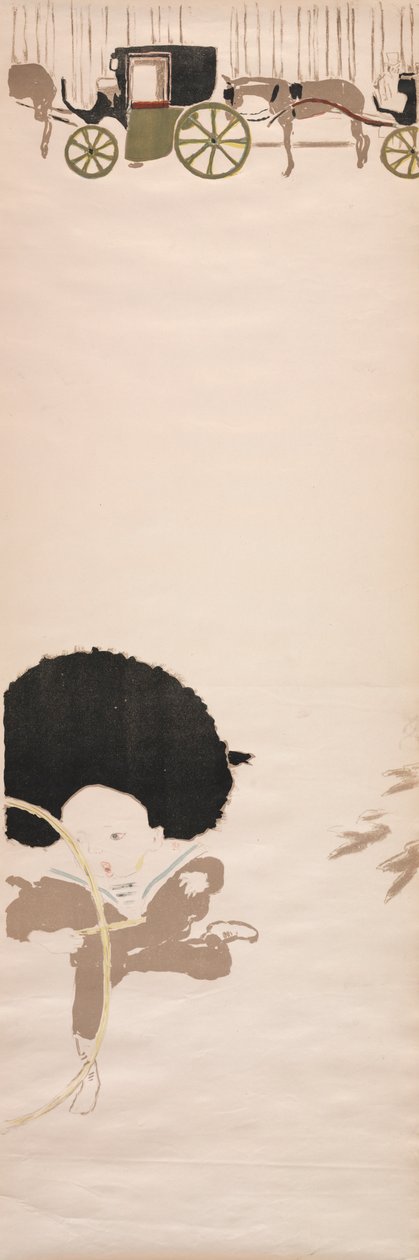 Promenade des nourrices, Frise des carrosses, 1895 - Pierre Bonnard