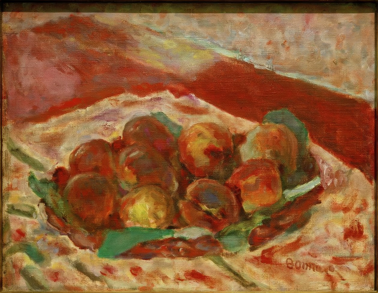 Panier de pêches - Pierre Bonnard
