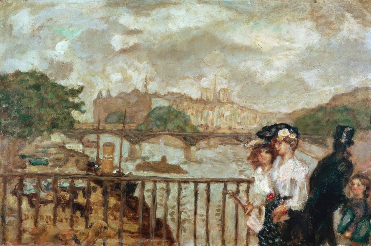 Paris, le Pont des Arts - Pierre Bonnard