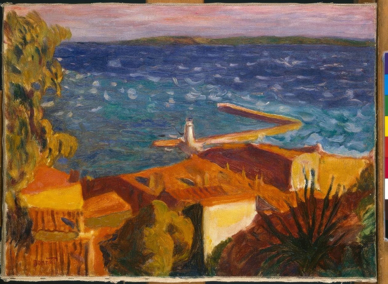 Petit port méditerranéen - Pierre Bonnard