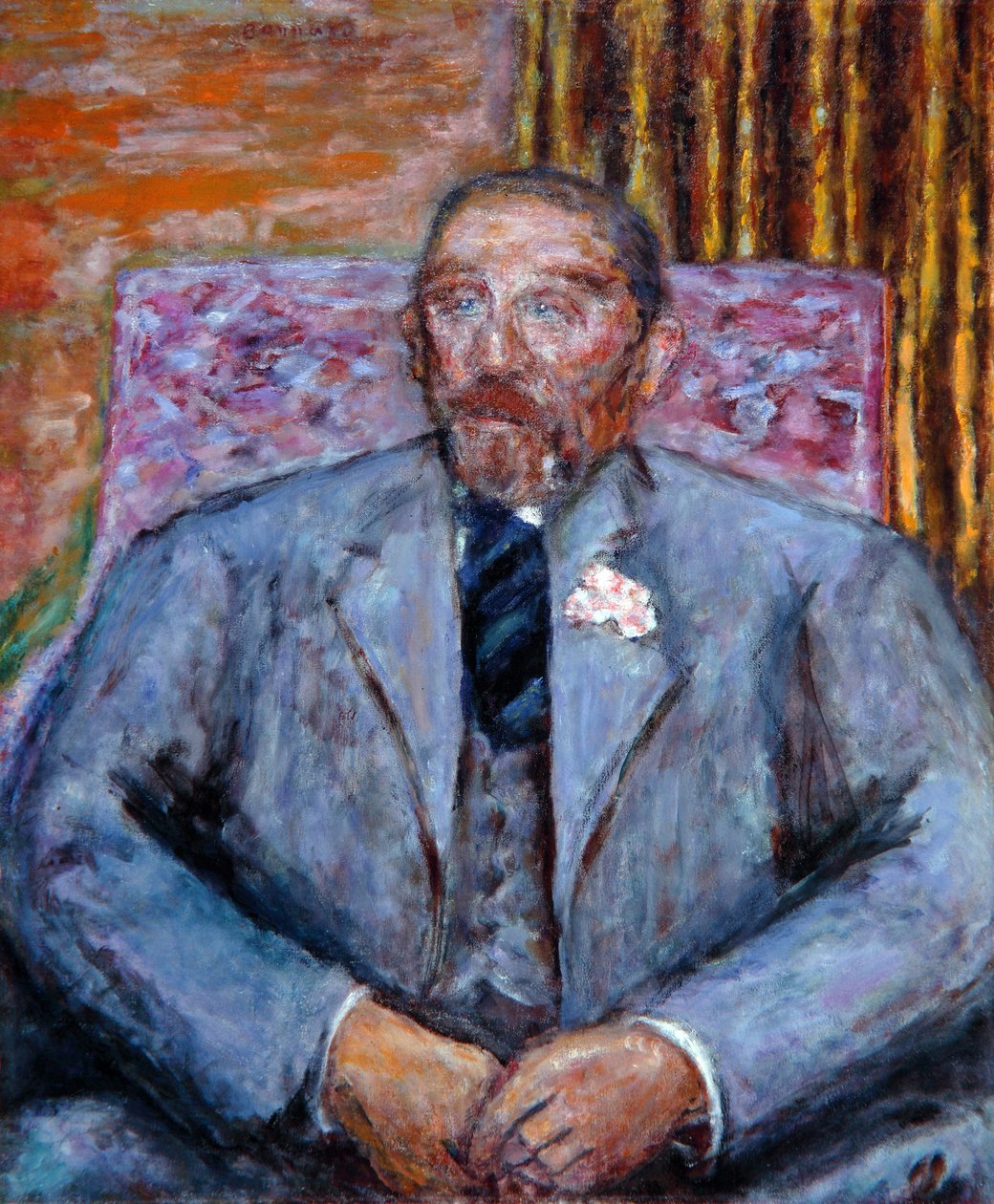 Portrait de Monsieur Monteux - Pierre Bonnard
