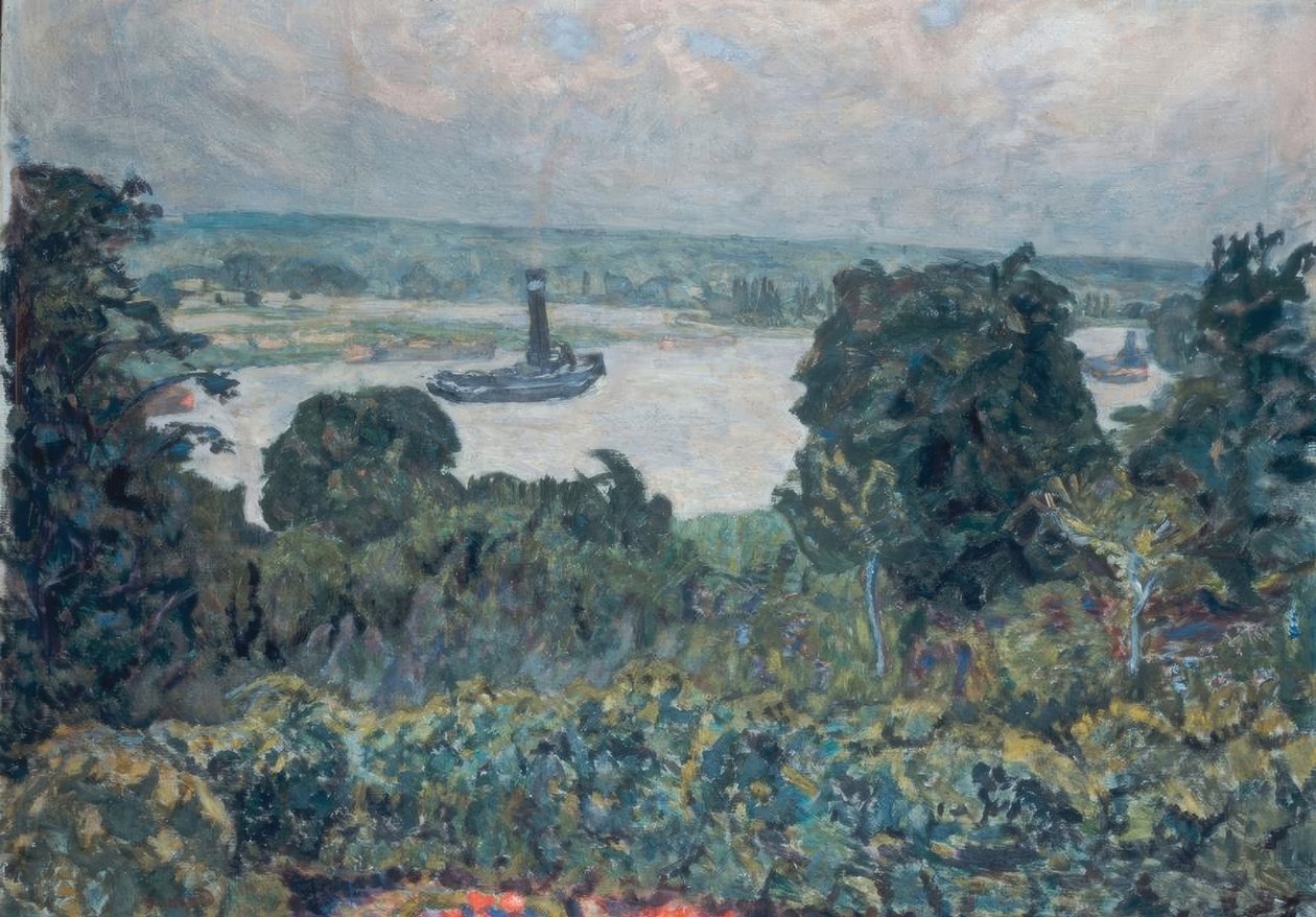 Remorqueur sur la Seine - Pierre Bonnard