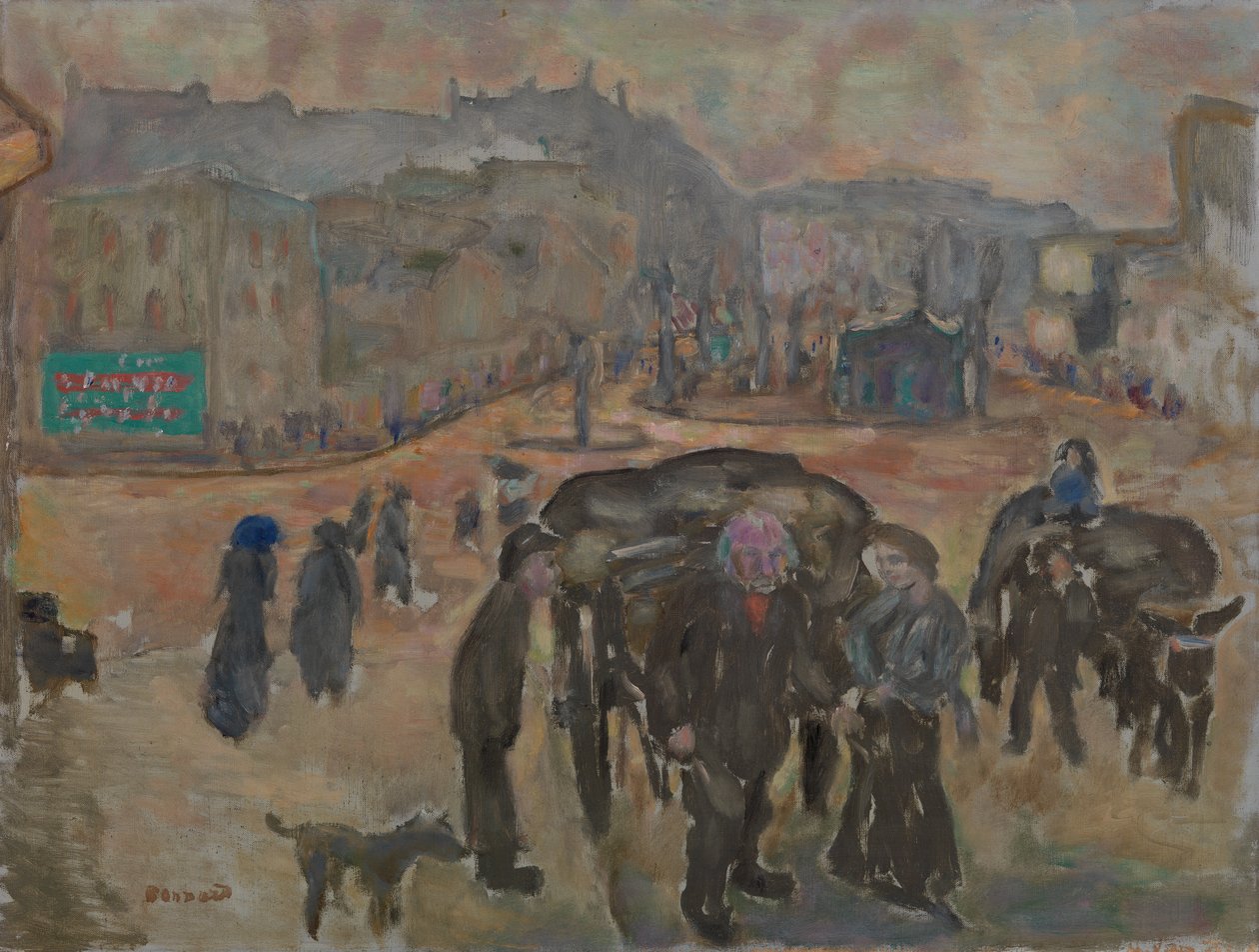 Scène de rue - Pierre Bonnard