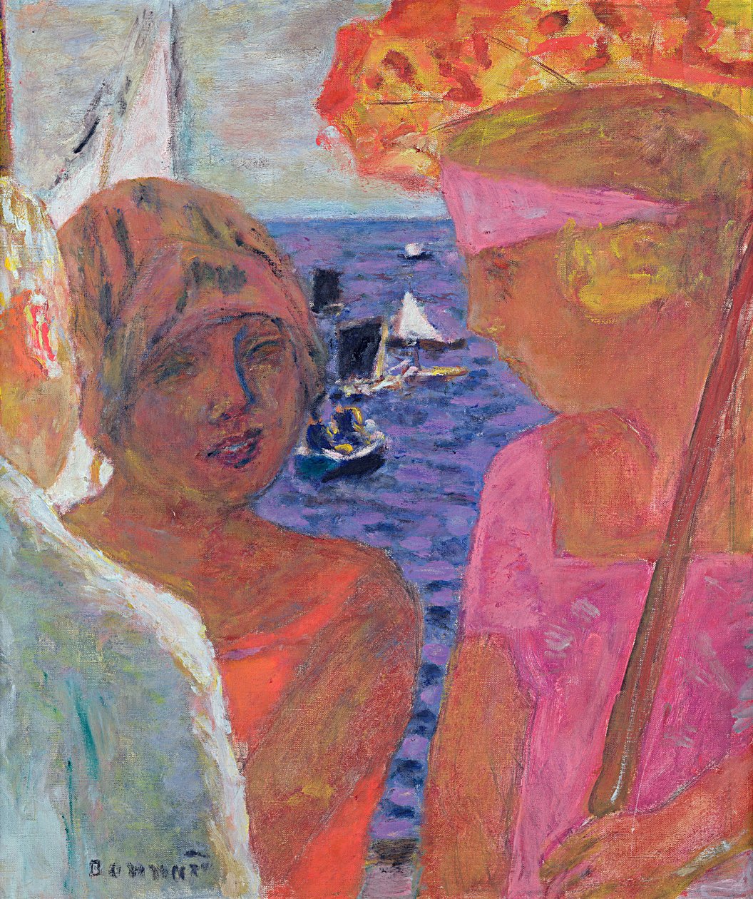 La Conversation à Arcachon, 1926 - Pierre Bonnard