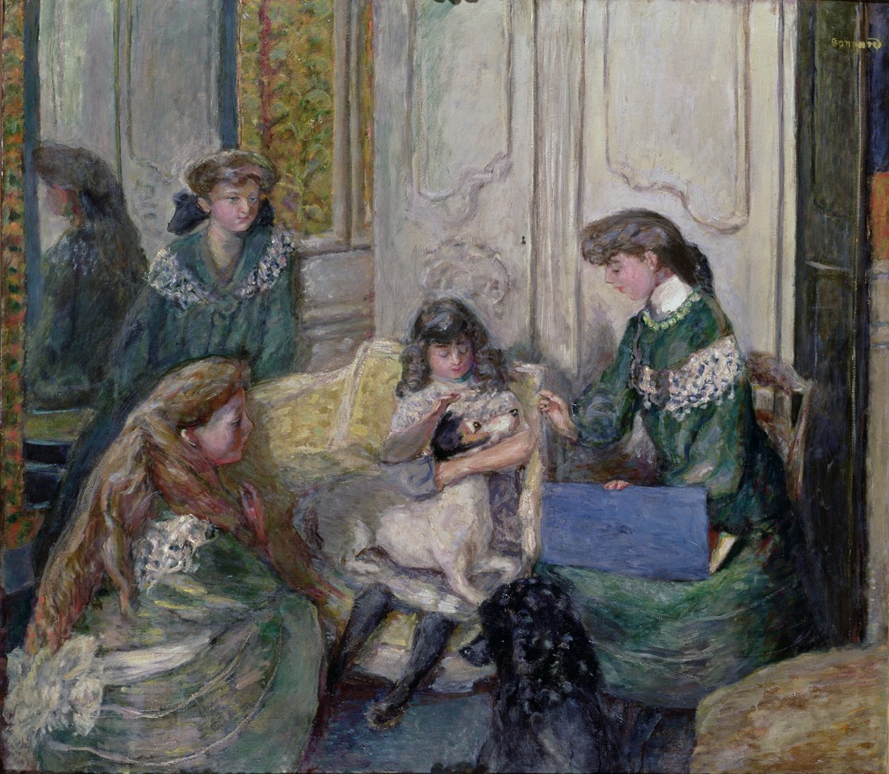 Les filles Natanson, 1906-10 - Pierre Bonnard