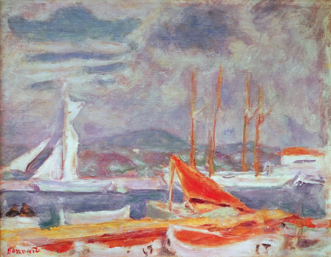 Le Port de Saint-Tropez, vers 1914 - Pierre Bonnard