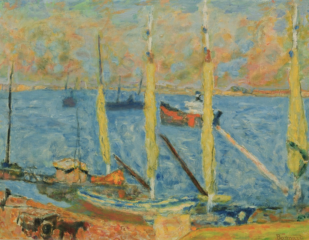 Le Port de Saint-Tropez, 1930 - Pierre Bonnard