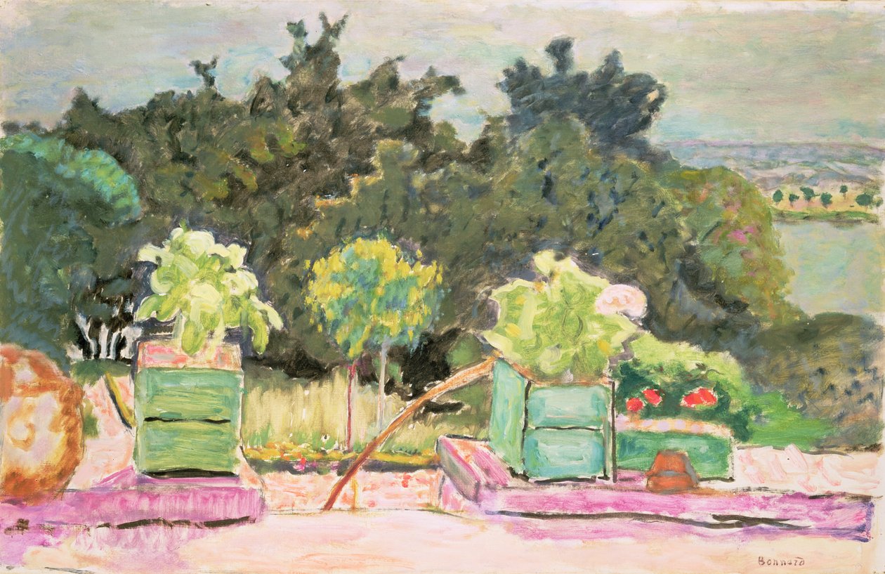 La Terrasse à Vernonnet, 1913 - Pierre Bonnard