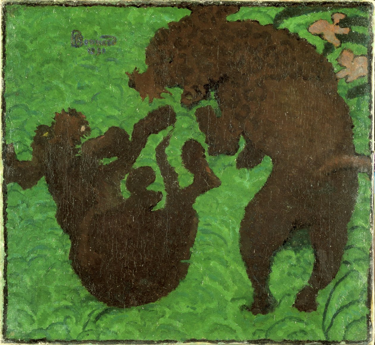 Deux Caniches, 1891 - Pierre Bonnard