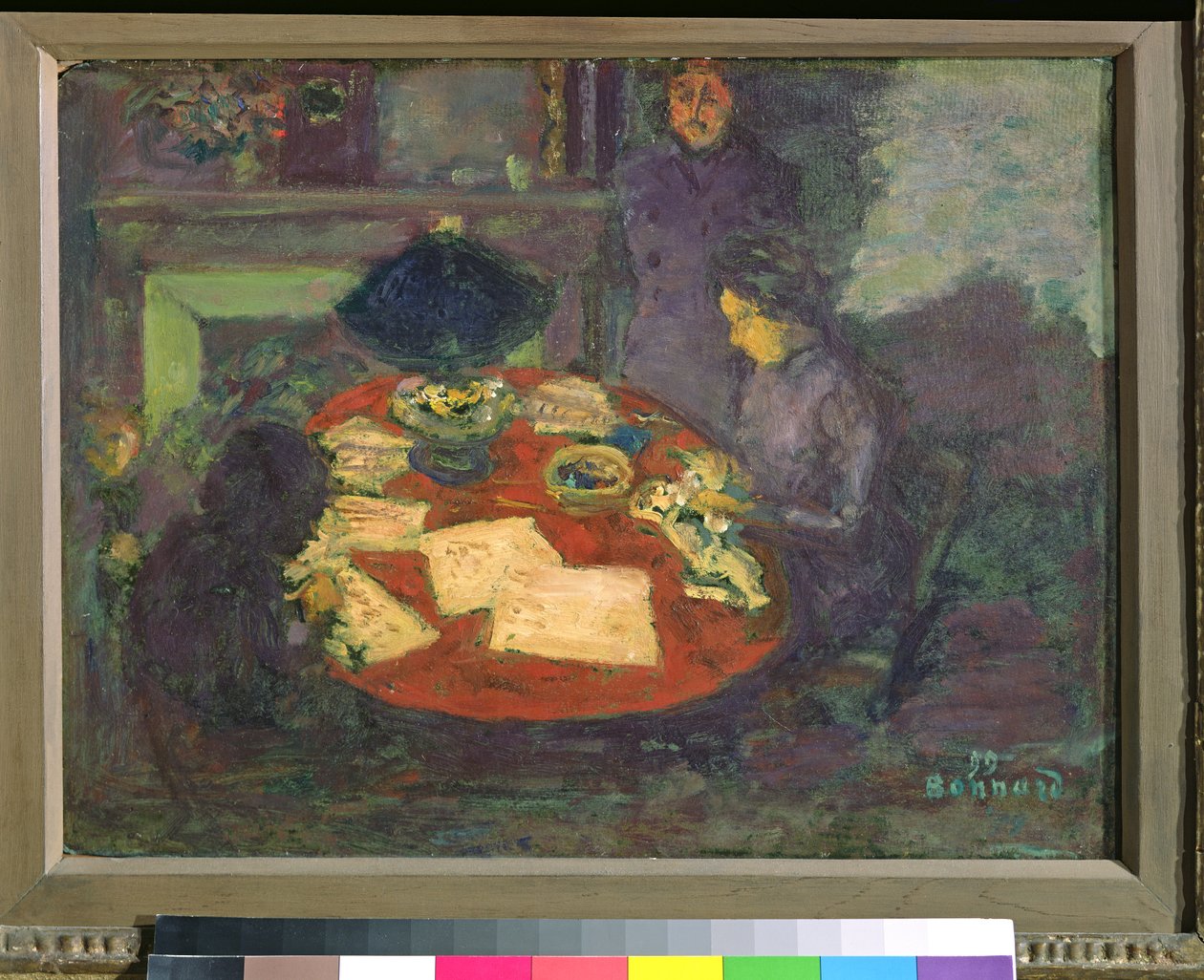 Sous la lampe, 1899 - Pierre Bonnard