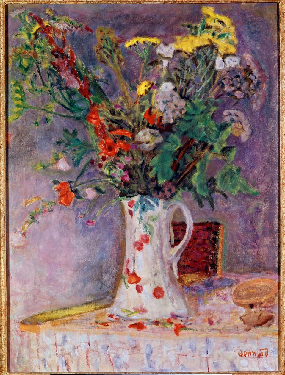 Vase de fleurs - Pierre Bonnard