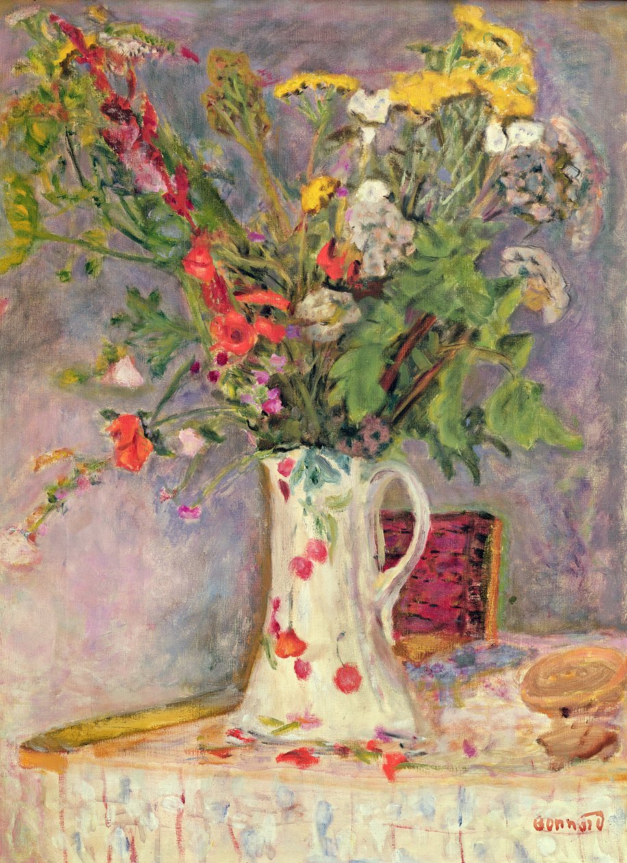 Fleurs sauvages, c.1916 - Pierre Bonnard