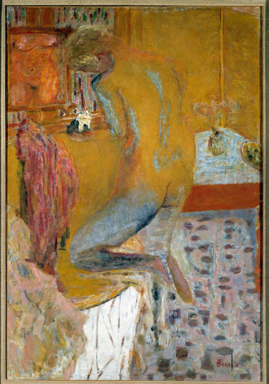 Femme à sa toilette - Pierre Bonnard