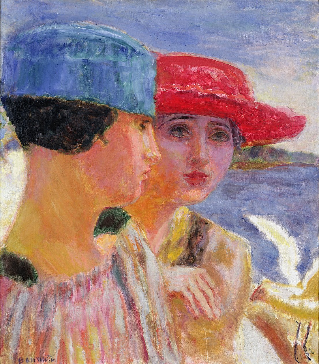 Jeunes femmes avec une mouette, 1917 - Pierre Bonnard