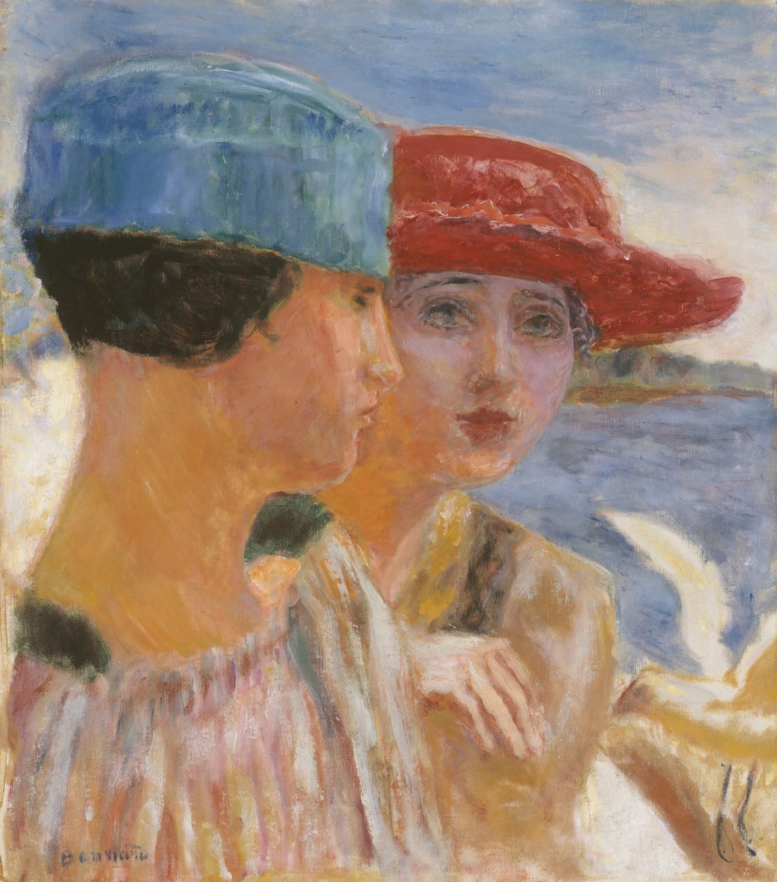 Jeunes filles avec une mouette, 1917 - Pierre Bonnard