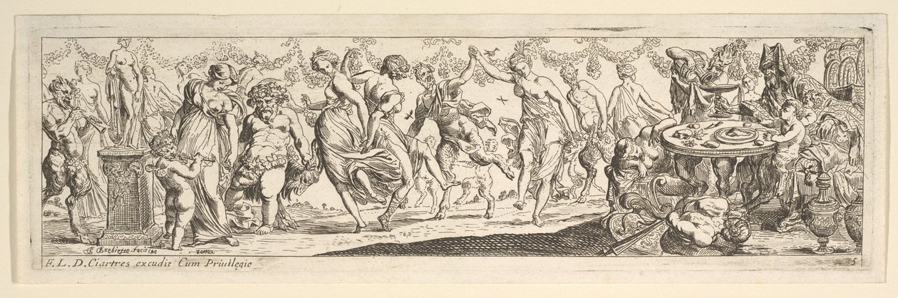 Bacchanale, 1615-42 - Pierre Brebiette
