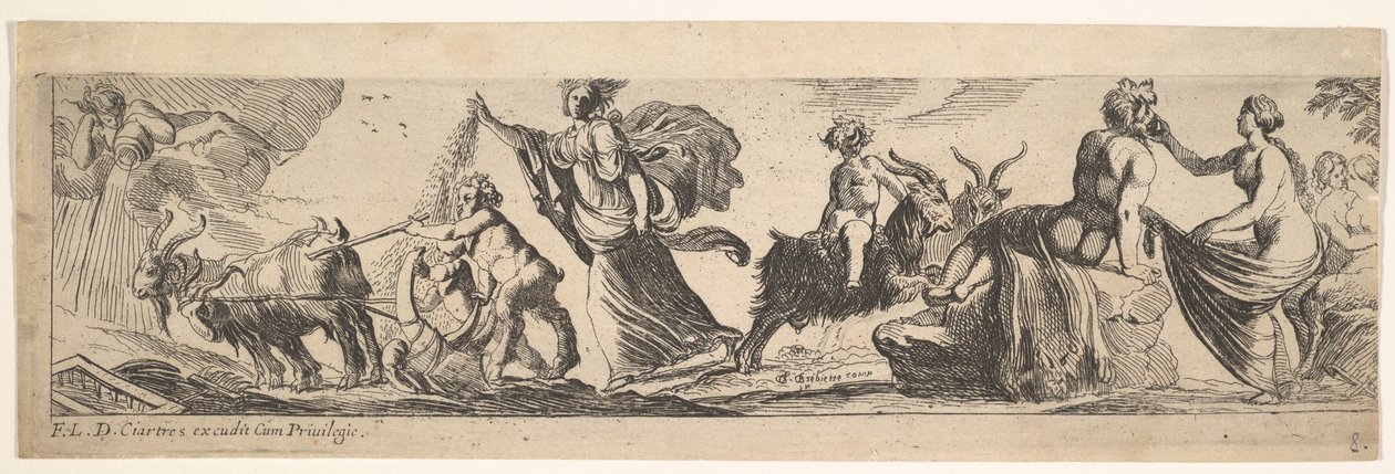 Bacchanale, 1615-42 - Pierre Brebiette