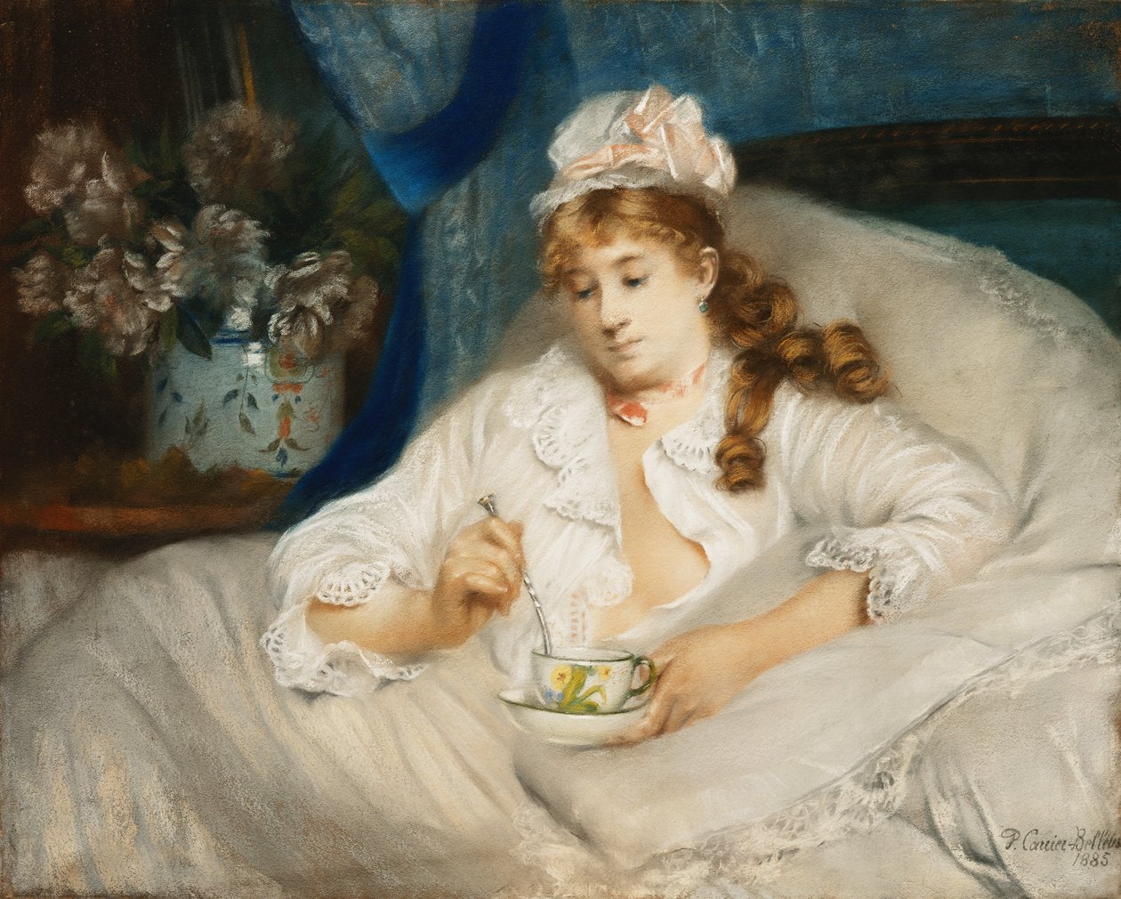 Le Réveil - Pierre Carrier Belleuse