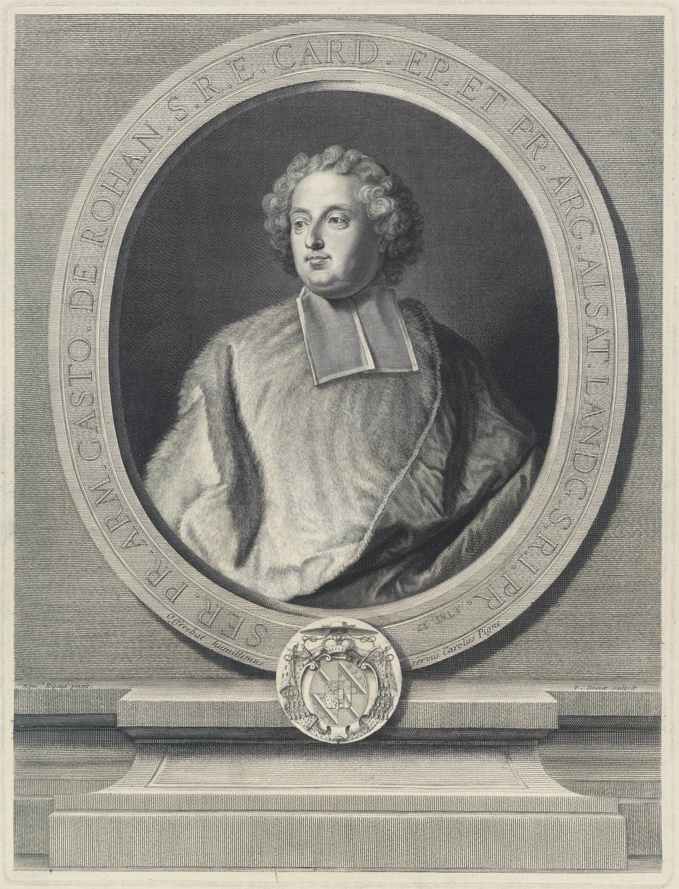 Gasto de Rohan S.R.E. Cardinal - Pierre Drevet