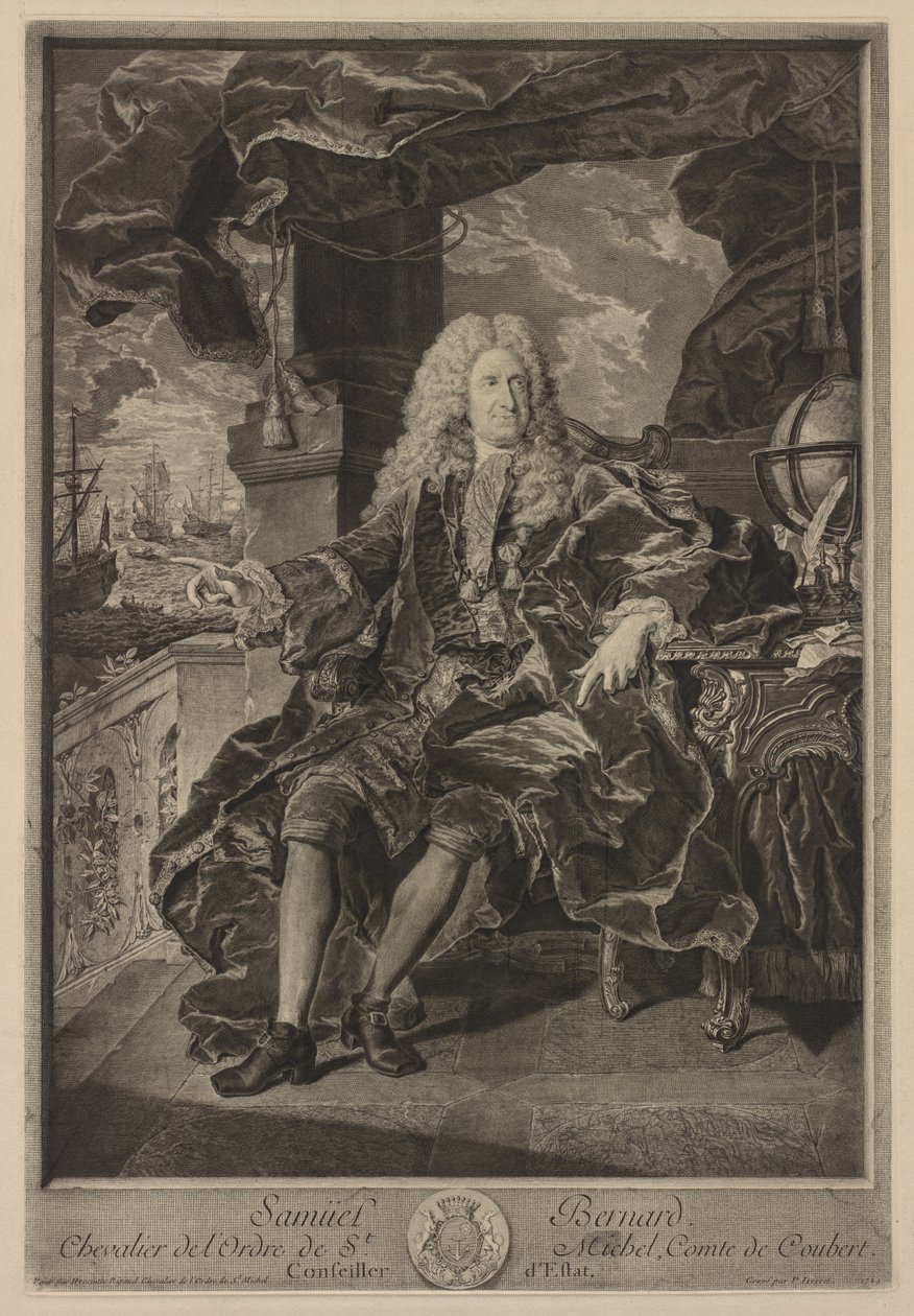 Samuel Bernard - Pierre Drevet