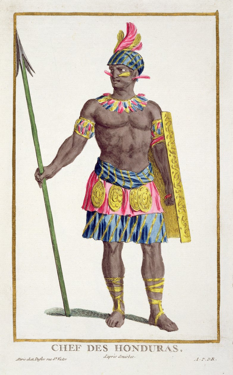 Chef des Honduriens, 1780 - Pierre Duflos