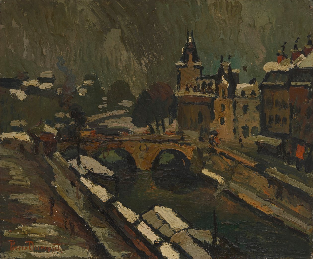 Paris en hiver - Pierre Dumont