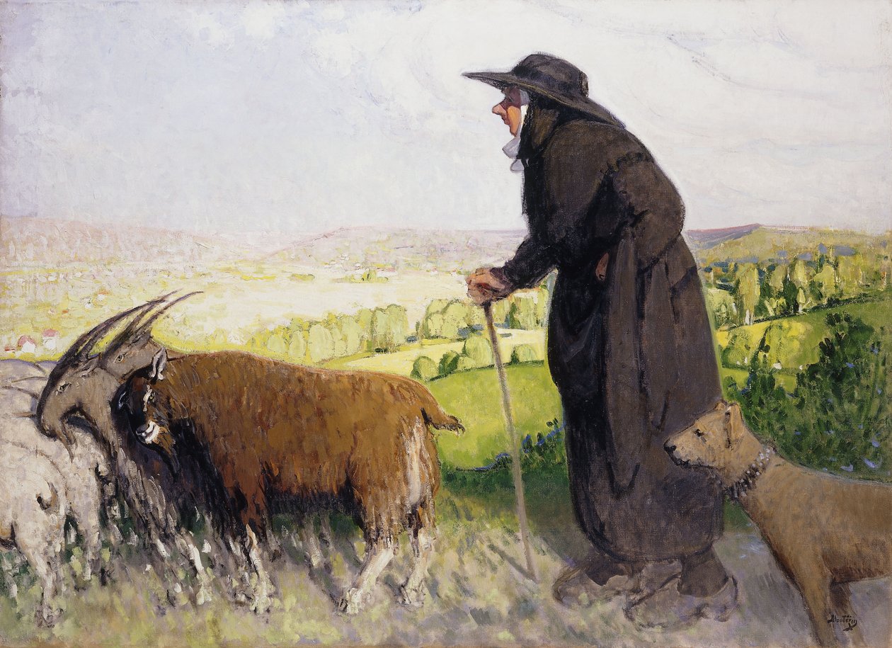 La Bergère - Pierre Eugene Montezin