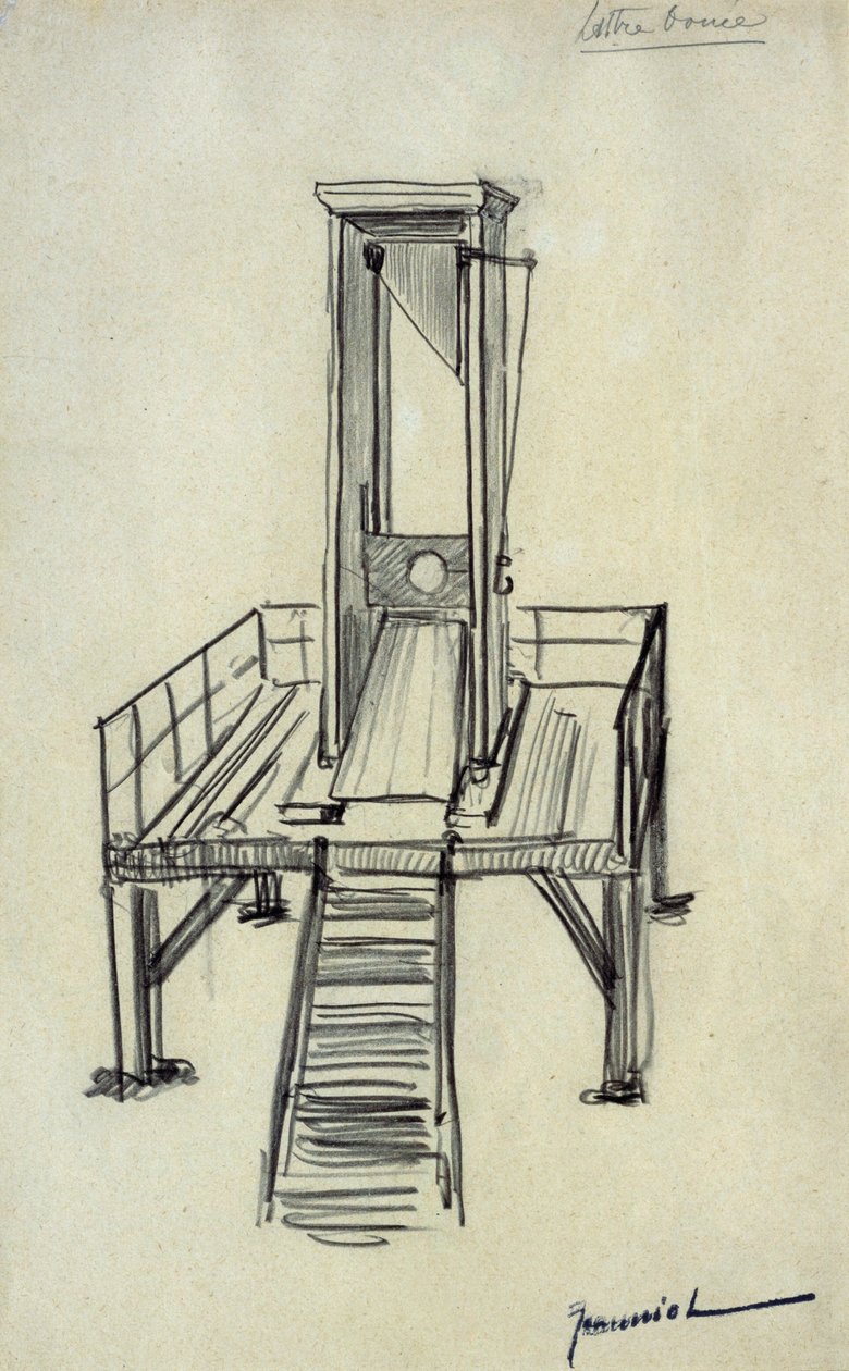 Guillotine - Pierre Georges Jeanniot