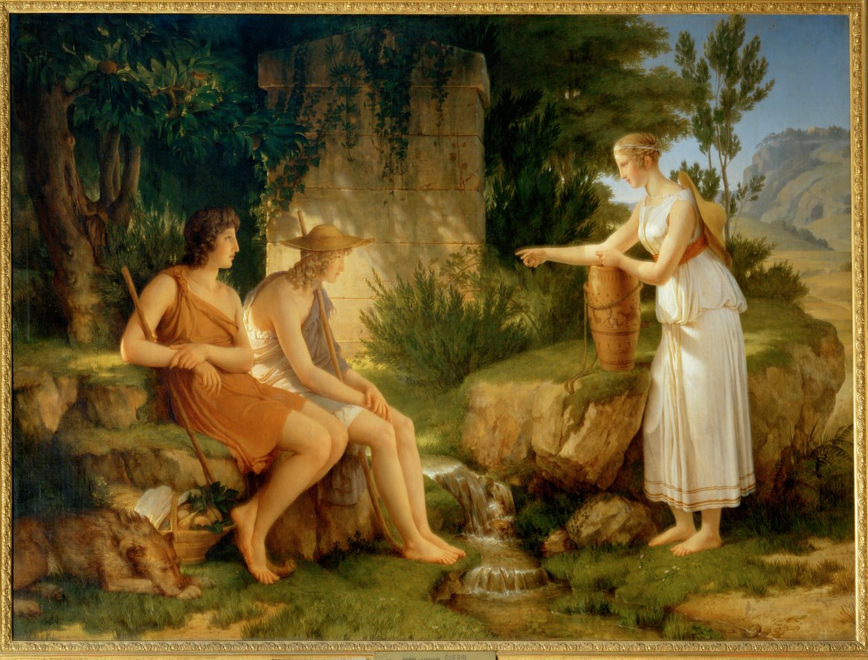 Les bergers au tombeau d