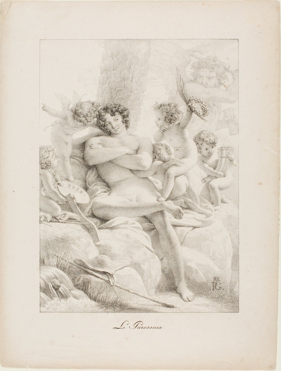 Le fainéant - Pierre Guérin