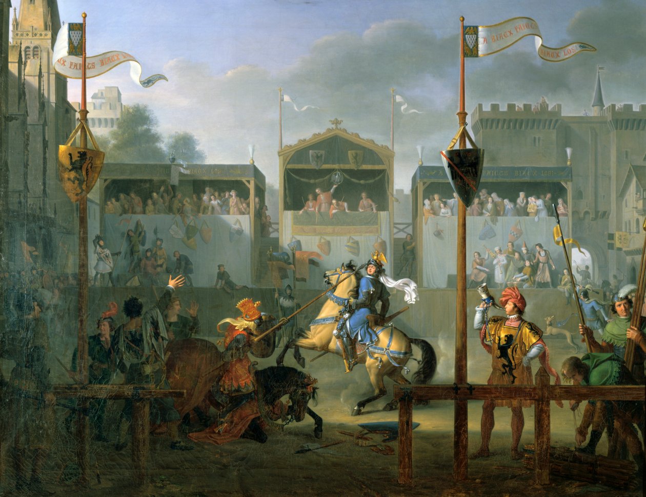 Le Tournoi, 1812 - Pierre Henri Revoil