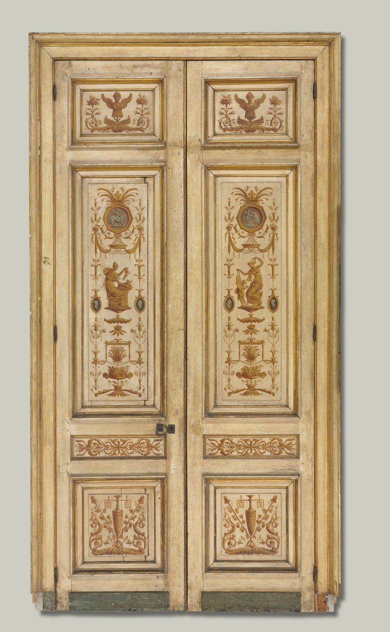 Porte à double battant - Pierre II Rousseau